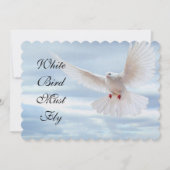 ホワイトバード招待状 (正面)