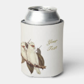 ホワイトバード結婚ズクーラーボックス 缶クーラー (缶正面)