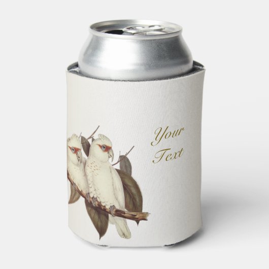 ホワイトバード結婚ズクーラーボックス 缶クーラー (缶正面)