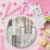 ホワイトバーンダストラルカントリーウェスタンパーティ ペーパープレート (パーティー)