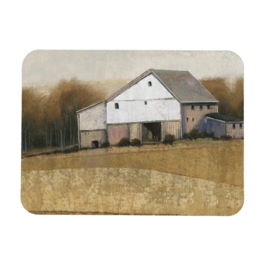 ホワイトバーンビュー マグネット (横)