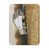 ホワイトバーンビュー マグネット (縦)