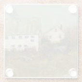 ホワイトバーン ガラスコースター (裏面)