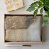 ホワイトバ素朴ーンワイルドフラワーフィールドデコップページ 薄葉紙 (ギフト)