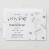 ホワイトパインのホリデーパーティー 招待状 (正面)