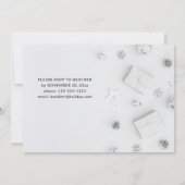 ホワイトパインのホリデーパーティー 招待状 (裏面)