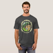 ホワイトパインズの森 Tシャツ (正面フル)