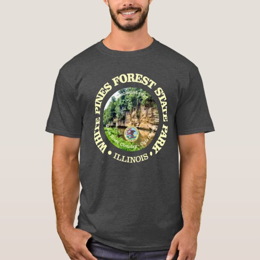 ホワイトパインズの森 Tシャツ (正面)