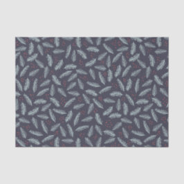 ホワイトパインブッシュフェザーズホリーベリークリスマス 薄葉紙