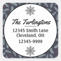 ホワイトパインブーフスフェザーズホリー差出人住所