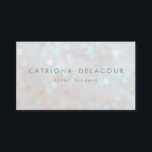 ホワイトパステルグリッター《写真》ぼけ味名刺 名刺<br><div class="desc">ホワイトパステルグリッター《写真》ぼけ味イベントプランナー名刺</div>