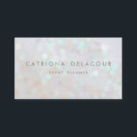 ホワイトパステルグリッター《写真》ぼけ味名刺 名刺<br><div class="desc">ホワイトパステルグリッター《写真》ぼけ味イベントプランナー名刺</div>