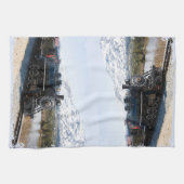 ホワイトパストレインキッチンタオル キッチンタオル (横)