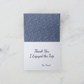 ホワイトパストレインin雪サンキューカード サンキューカード (内部)