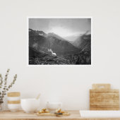 ホワイトパス鉄道列車アラスカ1910 ポスター (キッチン)