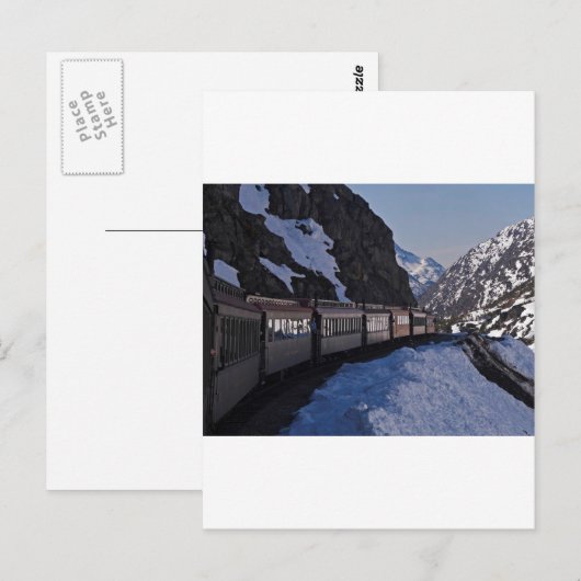 ホワイトパス22 ポストカード (正面/裏面)