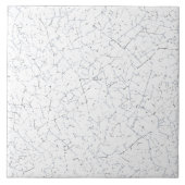 ホワイトパチパチ – ルックヴィンテージアンティークバックスプラッシュ タイル (正面)