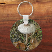 ホワイトパラソルキノコ調整品目 キーホルダー (正面)