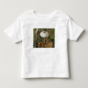ホワイトパラソルキノコ調整品目 トドラーTシャツ