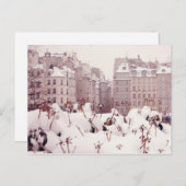 ホワイトパリ ポストカード (正面/裏面)