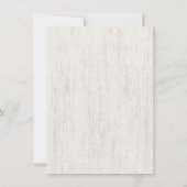 ホワイトパンプキンとストリングライトのSave the Date セーブザデート (裏面)