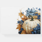 ホワイトパンプキンエレガント秋ガーデン ゲストブック (裏面)