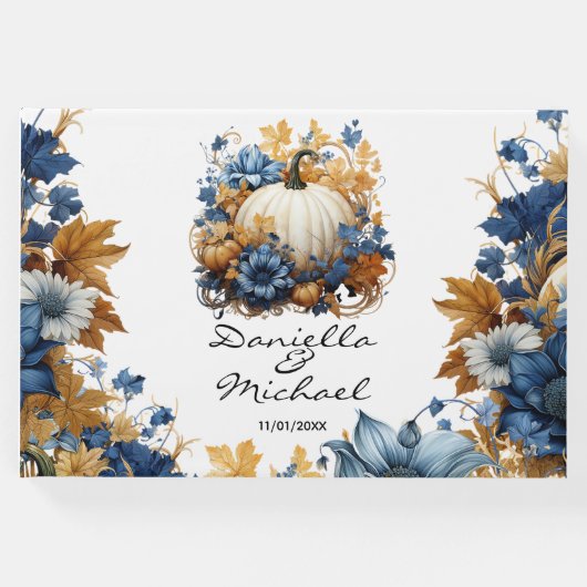 ホワイトパンプキンエレガント秋ガーデン ゲストブック (正面)