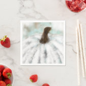 ホワイトパンプキンカクテルナプキン スタンダードカクテルナプキン (インサイチュ)