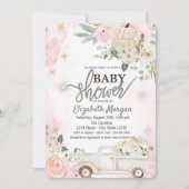 ホワイトパンプキンズトラックフラワーズベビーショウ 招待状 (正面)