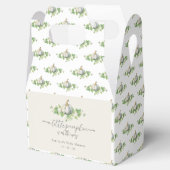 ホワイトパンプキンファームハウステーマベビーシャワー フェイバーボックス (オープン)