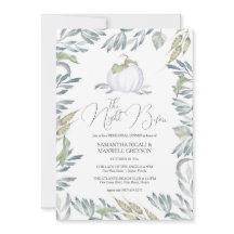 ホワイトパンプキン秋リハーサルディナー