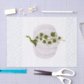 ホワイトパンプキン ストーリーブック ブルー 秋 ウェディングパーティー ティ 薄葉紙 (クラフト)