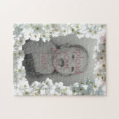 ホワイトパーズパズルパーソナライズされたフォトパズル ジグソーパズル (横)