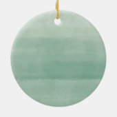 ホワイトパーソナライズされたフローラ記念引用文 セラミックオーナメント (裏面)