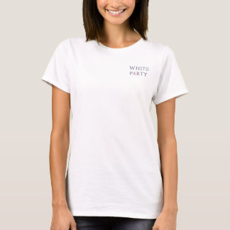 ホワイトパーティー Tシャツ
