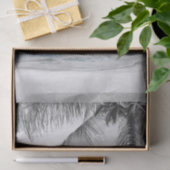 ホワイトパームココナッツツリービーチエレガントウェディング 薄葉紙 (ギフト)