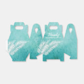 ホワイトパームズオン海ターコイズパーティーフェイスボックス フェイバーボックス (折り畳みなし)