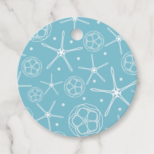 ホワイトパールスターフィッ結婚シュブライダルシャワーエレガント フェイバータグ (正面)