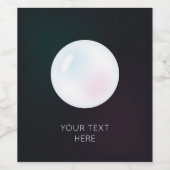 ホワイトパールワインラベル ワインラベル (シングルラベル)