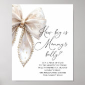 ホワイトパール弓どのように大きいMommysベリーゲーム ポスター (正面)