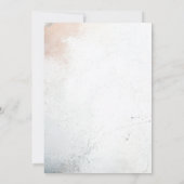 ホワイトパールSweet sixteen誕生日パーティー 招待状 (裏面)