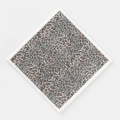 ホワイトヒョウ皮プリント (コーナー)