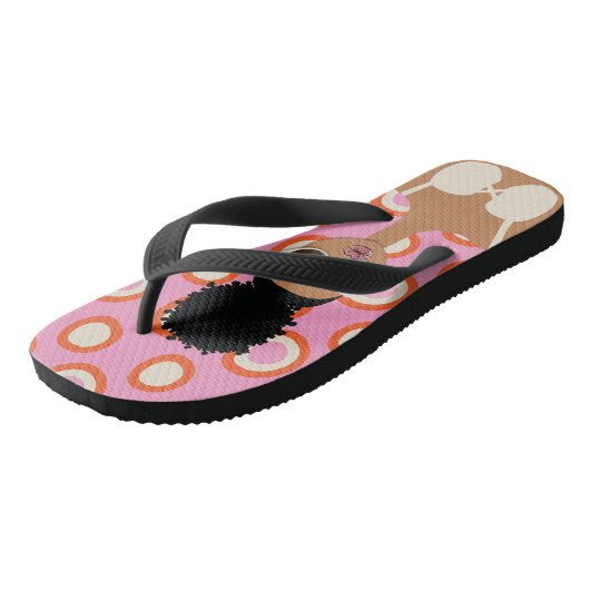 ホワイトビキニビーチサンダル ビーチサンダル (アングル)