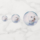 ホワイトビコンフリースパピー誕生日 コンフェッティ (正面)