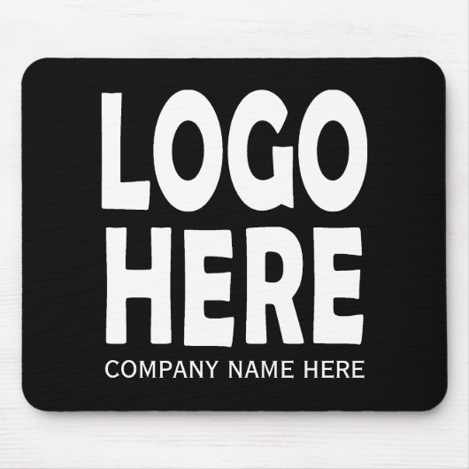 ホワイトビジネスモダンのロカスタムゴのプロモーション マウスパッド (正面)