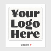 ホワイトビニール正方形の会社のビジネス向けノートパソコンのロゴ シール (シート)