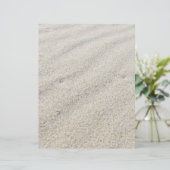 ホワイトビーチサンドバックグラウンドスクラップブック作り紙 (スタンド正面)