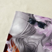 ホワイトビーチタオル ビーチタオル (インサイチュ)