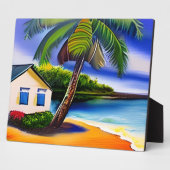 ホワイトビーチハウスアンドブルーウォーター フォトプラーク (側面)