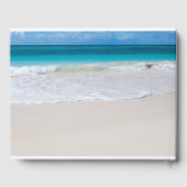 ホワイトビーチ結婚式ゲストハウス ゲストブック (裏面)